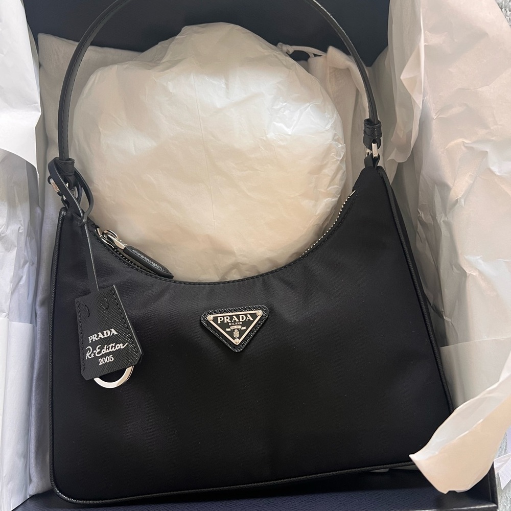 Prada Black Shoulder Bag Timeless Elegance